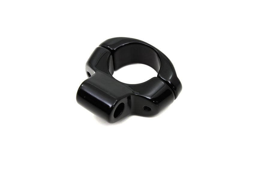 Deco Mirror Clamp Black 0 /  Custom application for use on 1 handlebars"