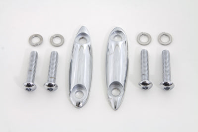 Chrome Turn Signal Block Off Plates 1998 / 2013 FLTR 1998 / 2013 FLTRX