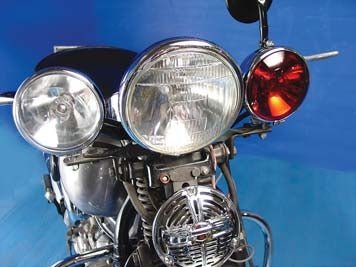 Spotlamp Bracket Kit Black 1938 / 1940 EL 1941 / 1948 FL