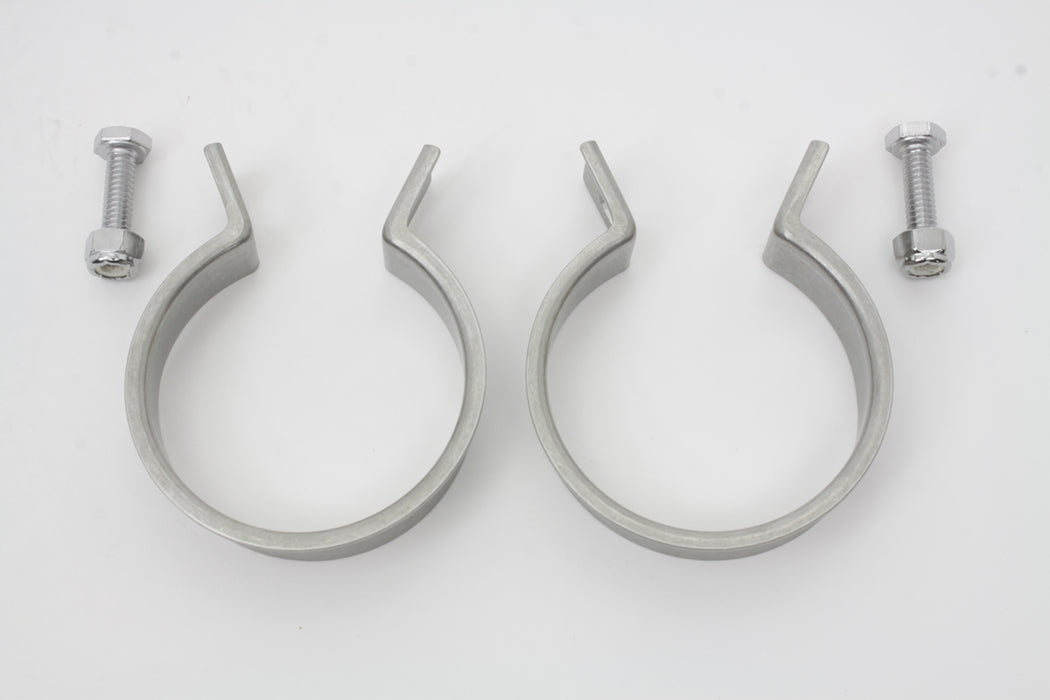 Stainless Steel Exhaust Clamp Set 1948 / 1952 FL 1948 / 1952 EL