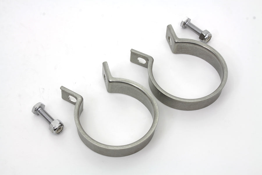 Stainless Steel Exhaust Clamp Set 1948 / 1952 FL 1948 / 1952 EL