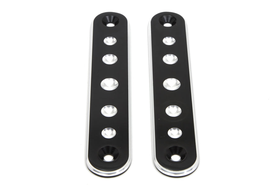 Black Spotlamp Eliminator Bracket Set 1994 / 2013 FLT