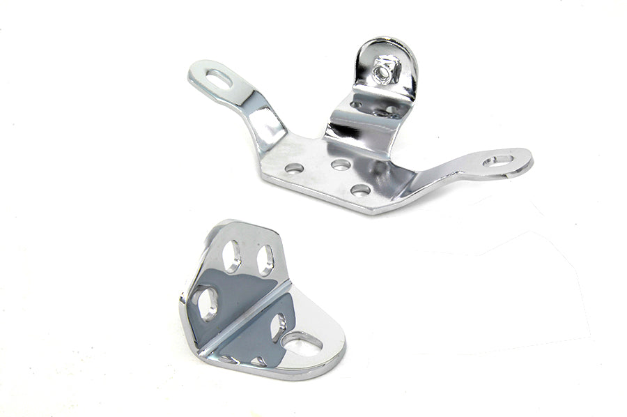 Chrome Top Engine Mount Set 2006 / UP FXST 2006 / UP FLST