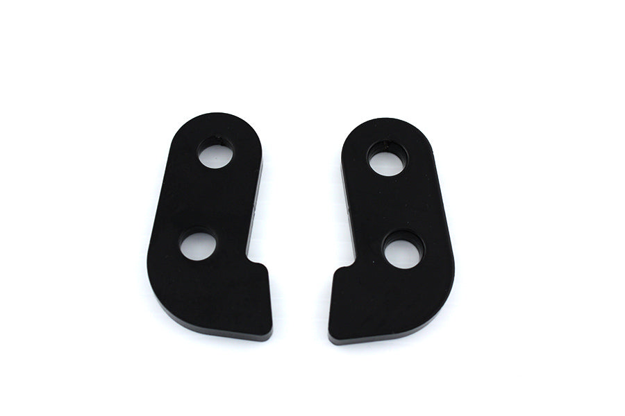 Rear Fender Mount Weld On Brackets Black 0 /  Custom application for mounting the fender.
