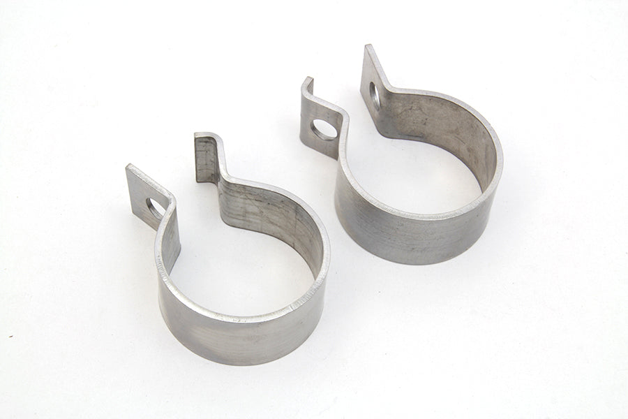 Stainless Steel 1-7/8 Muffler End Clamp Set 1959 / 1975 XLCH