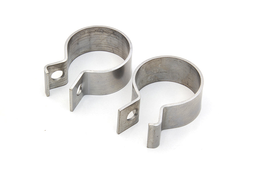 Stainless Steel 1-7/8 Muffler End Clamp Set 1959 / 1975 XLCH