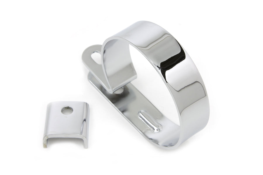 Chrome 3-1/4" Replica Muffler Clamp 1941 / 1957 FL