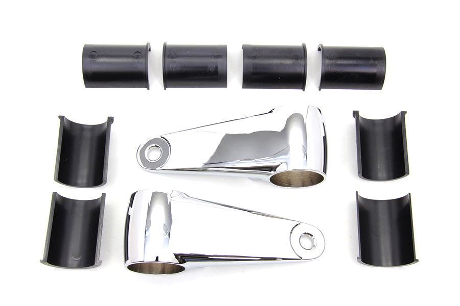 Universal Headlamp Mount Bracket Chrome 0 /  Custom Application