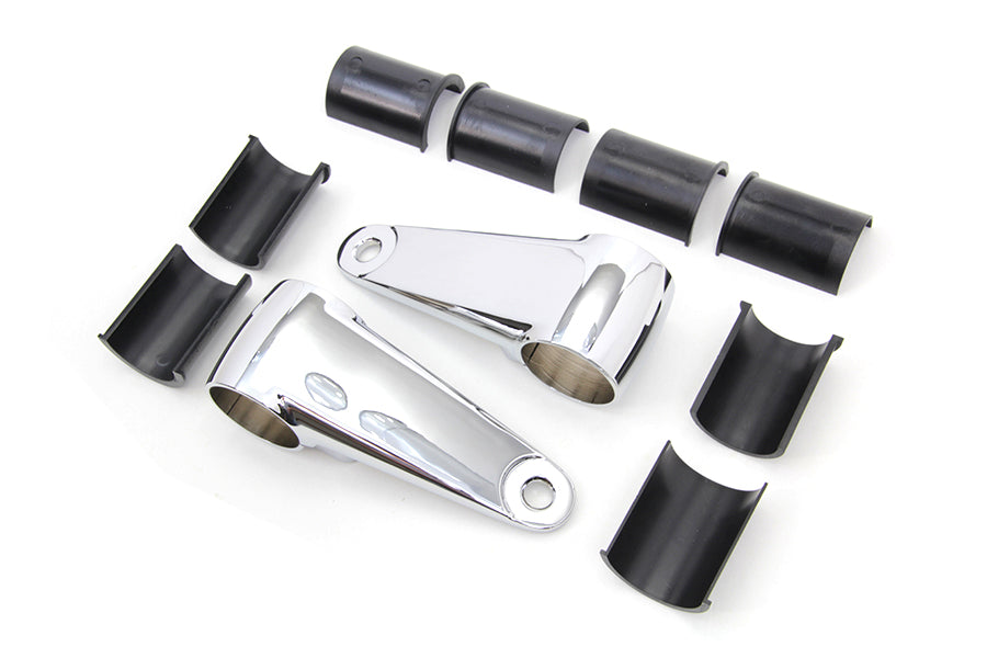 Universal Headlamp Mount Bracket Chrome 0 /  Custom Application