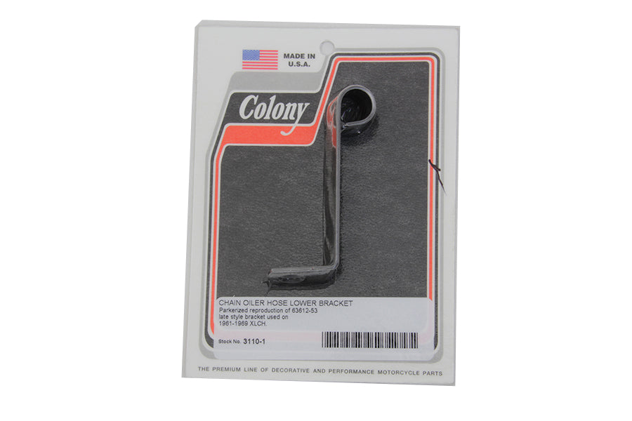 Chain Oiler Hose Lower Bracket 1961 / 1969 XLCH