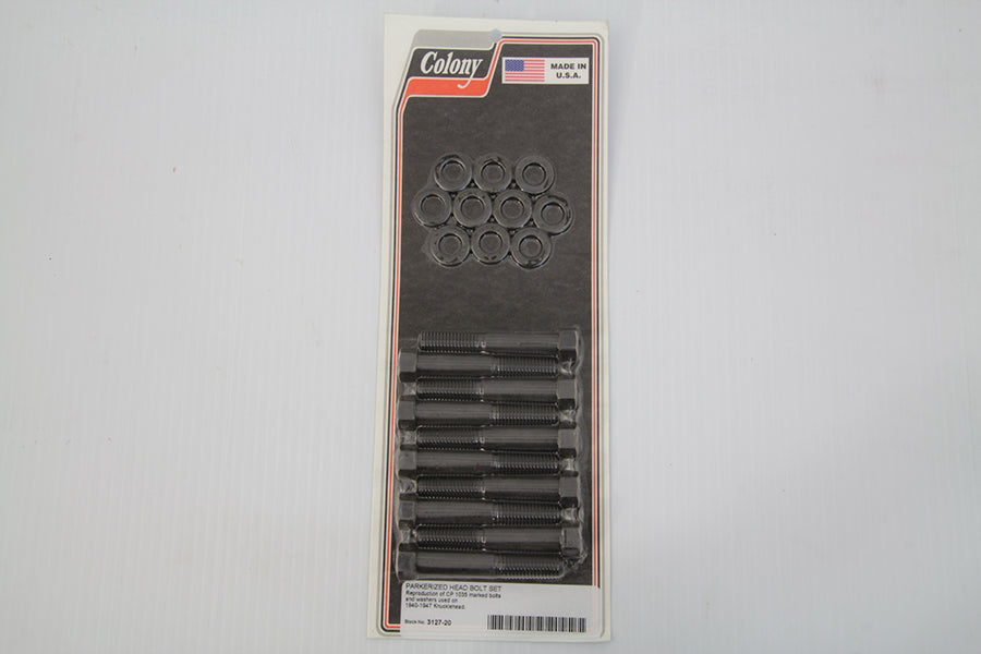 Parkerized Headbolt Kit 1940 / 1947 FL