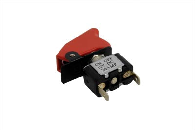 Toggle Switch 20 Amp with Red Cap 0 /  Custom application