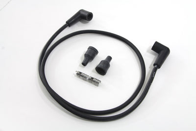 Black Copper Core 7mm Spark Plug Wire Kit 0 /  Custom application