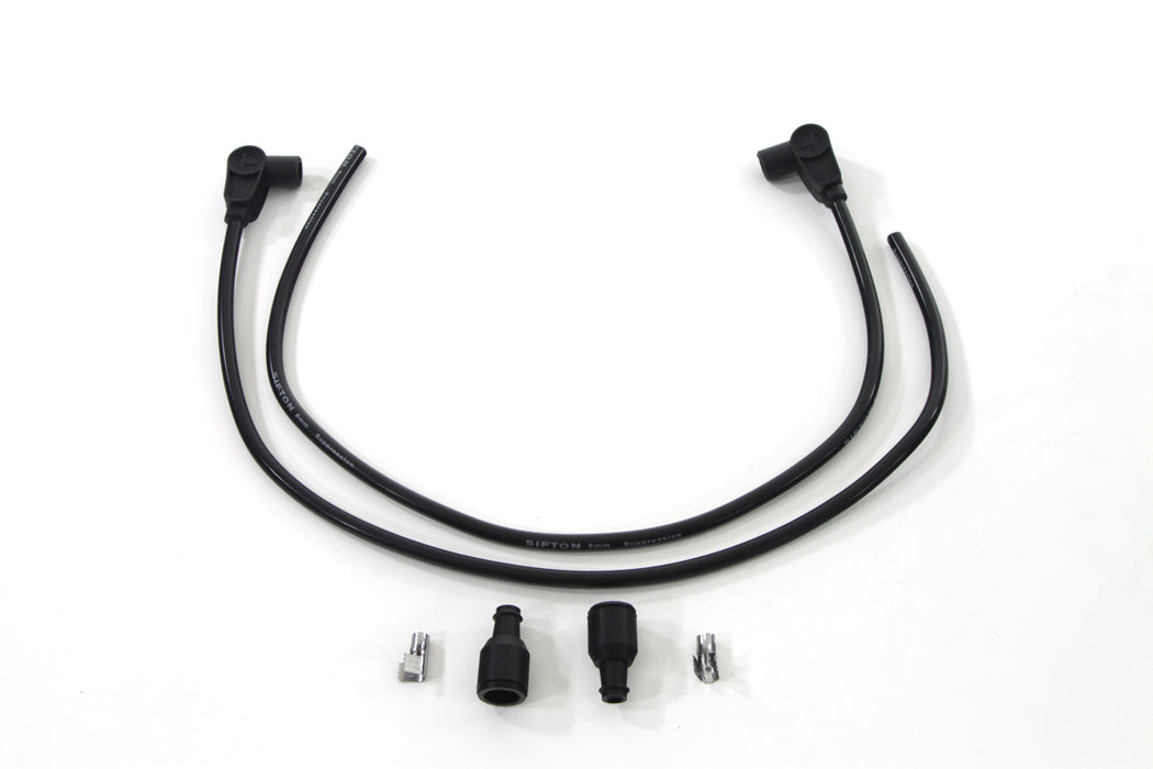 Universal Black 8mm Spark Plug Kit 0 /  Custom application