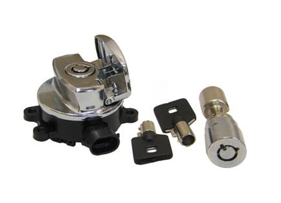 Ignition Key Switch Chrome 2011 / UP FXST 2011 / UP FLST