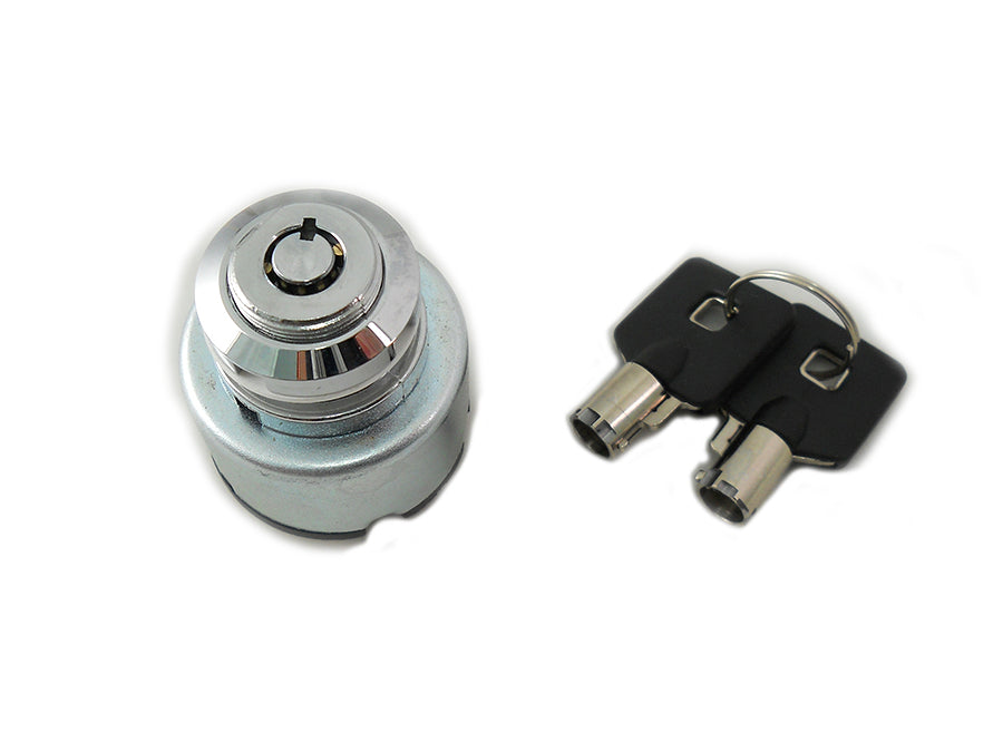 Chrome Ignition Key Switch 1973 / 1976 FXE 1973 / 1976 XL