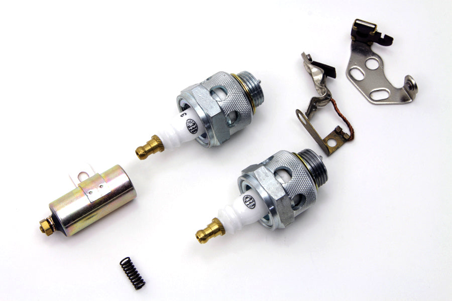 Ignition Tune Up Kit with Beck Spark Plugs 1936 / 1940 EL 1941 / 1947 FL 1938 / 1947 UL 1930 / 1934 VL 1930 / 1947 WL