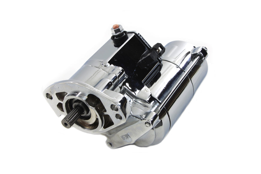 Volt Tech Starter Motor 1.8kW Chrome 1994 / 2006 FXST 1994 / 2006 FLST 1994 / 2006 FLT 1994 / 2005 FXD