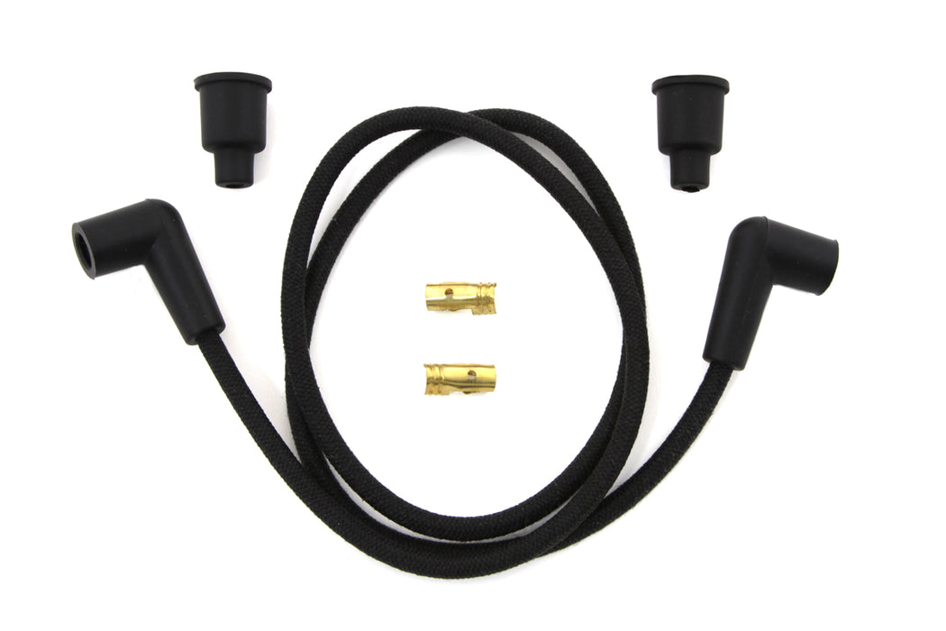 Universal 7mm Braided Spark Plug Wire Kit 0 /  Custom application