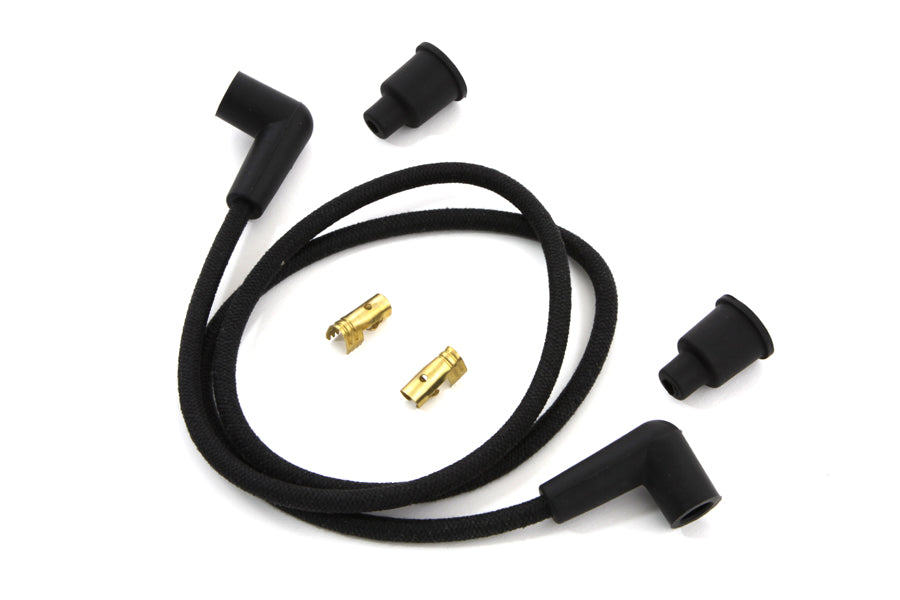 Universal 7mm Braided Spark Plug Wire Kit 0 /  Custom application