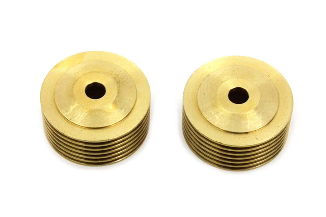 Brass Spark Plug Cool Fin Set 1941 / 1947 FL 1936 / 1952 EL