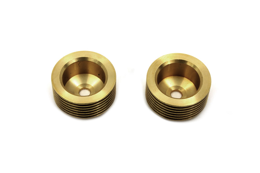 Brass Spark Plug Cool Fin Set 1941 / 1947 FL 1936 / 1952 EL
