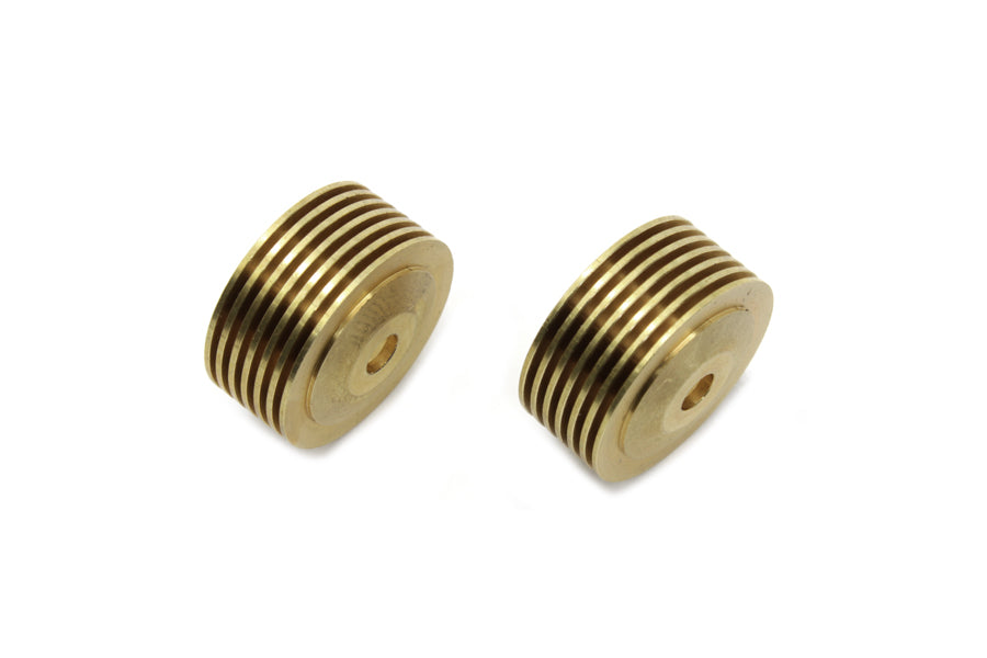 Brass Spark Plug Cool Fin Set 1941 / 1947 FL 1936 / 1952 EL