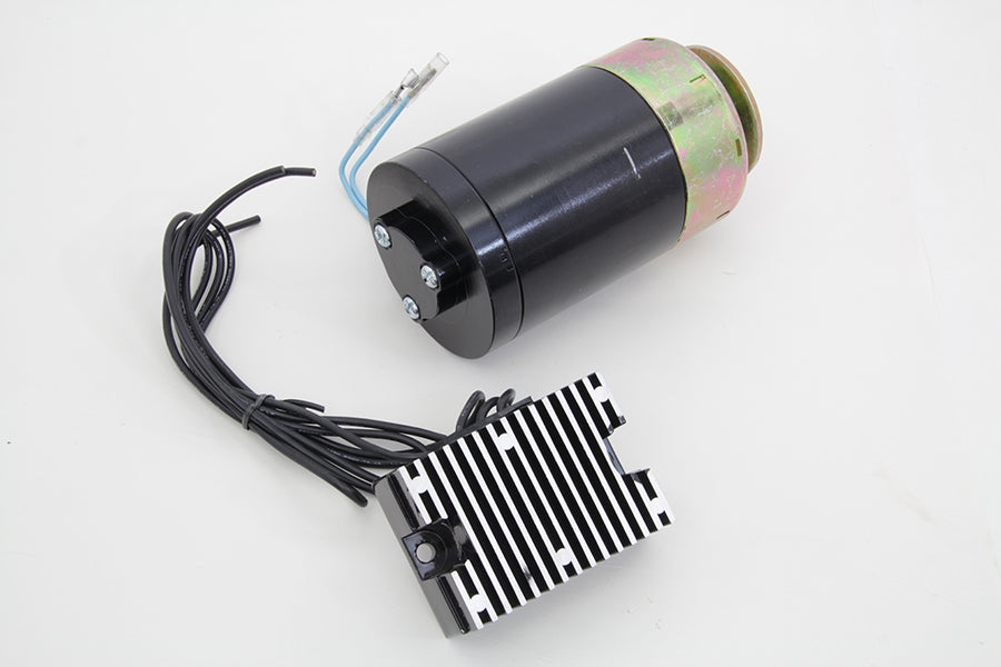 12 Volt Indian Alternator Black 1935 / 1953 Chief