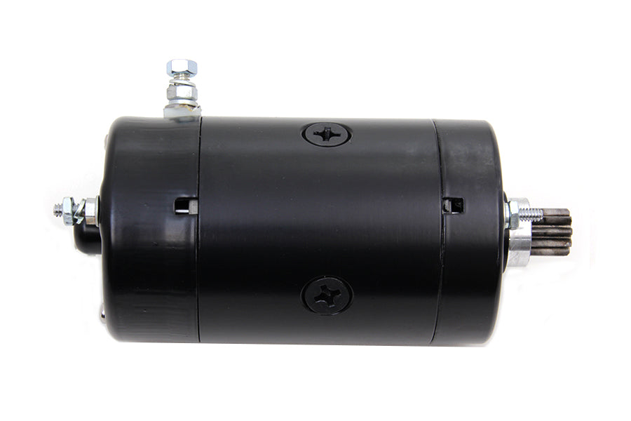 Hitachi Type Black Starter Motor 1986 / 1988 FLST 1984 / 1988 FXST 1984 / 1988 FXR 1984 / 1988 FLT 1982 / 1984 FL 1982 / 1984 FL 1974 / 1984 FXE 1974 / 1984 FXE 1974 / 1976 XL