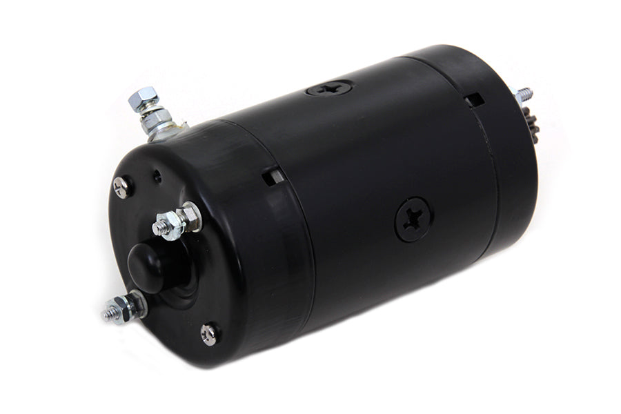 Hitachi Type Black Starter Motor 1986 / 1988 FLST 1984 / 1988 FXST 1984 / 1988 FXR 1984 / 1988 FLT 1982 / 1984 FL 1982 / 1984 FL 1974 / 1984 FXE 1974 / 1984 FXE 1974 / 1976 XL