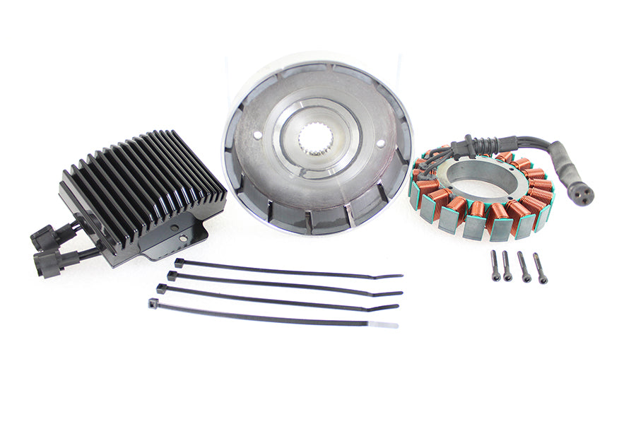 FXST, FLST 50 Amp Three Phase Alternator Kit 2012 / 2017 FXST 2012 / 2017 FLST