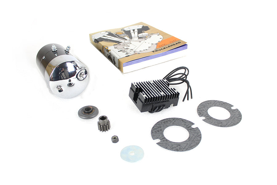 Knucklehead 12 Volt Alternator Kit 1936 / 1952 EL 1941 / 1947 FL