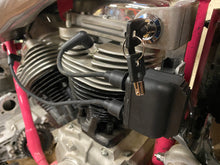 Load image into Gallery viewer, Big Twin Coil Mount with Switch Bracket Raw 1948 / 1984 FL