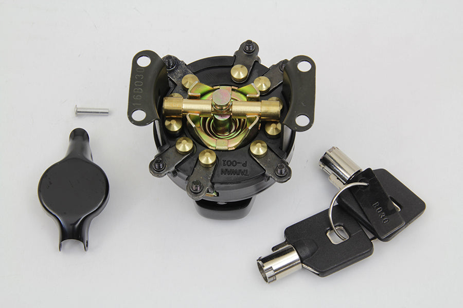 Hinge Ignition Switch Gloss Black 1973 / 1984 FLH 1984 / 1995 FXST 1986 / 1995 FLST 1980 / 1984 FX
