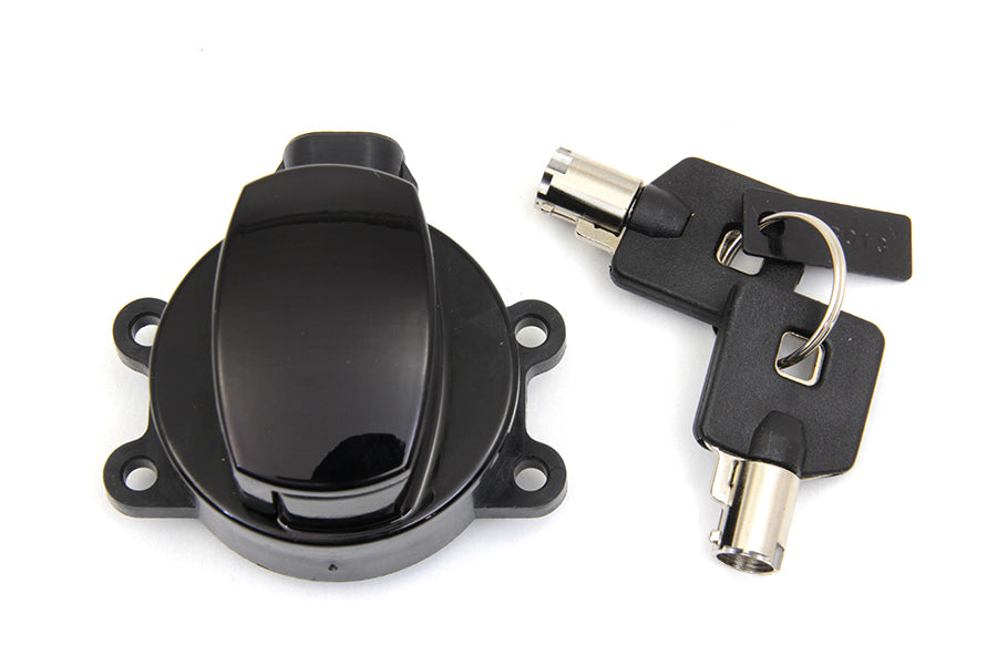 Ignition Key Switch Gloss Black 2011 / UP FXST 2011 / UP FLST