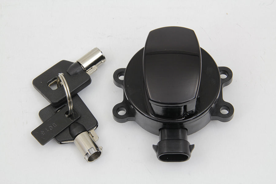 Ignition Key Switch Gloss Black 2011 / UP FXST 2011 / UP FLST