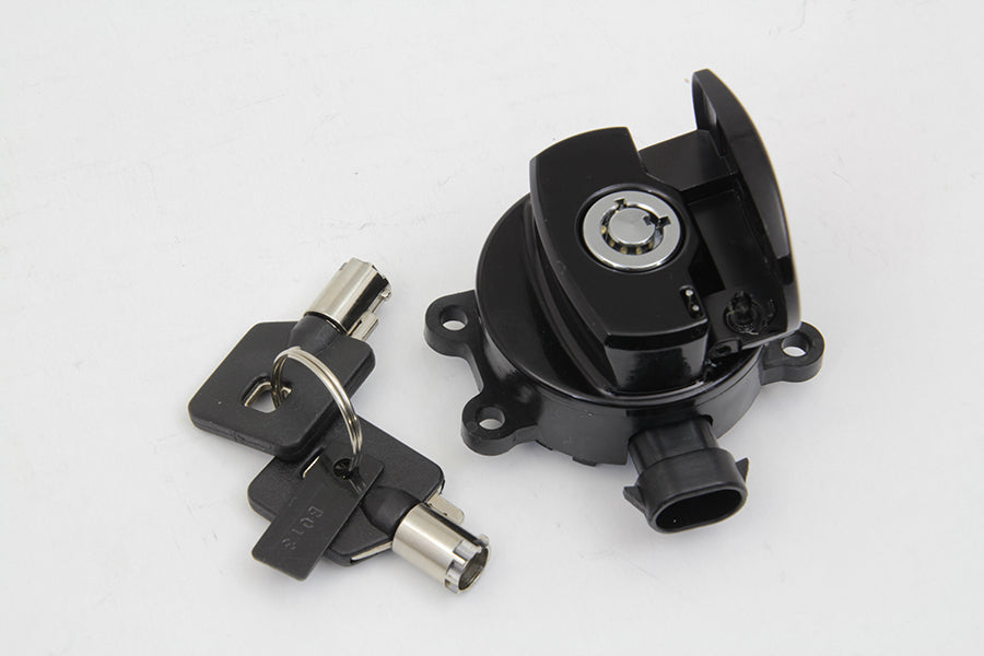 Ignition Key Switch Gloss Black 2011 / UP FXST 2011 / UP FLST
