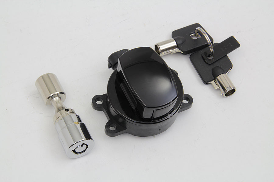 Ignition Key Switch Gloss Black 2011 / UP FXST 2011 / UP FLST