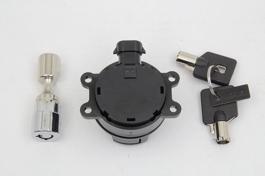 Ignition Key Switch Gloss Black 2011 / UP FXST 2011 / UP FLST