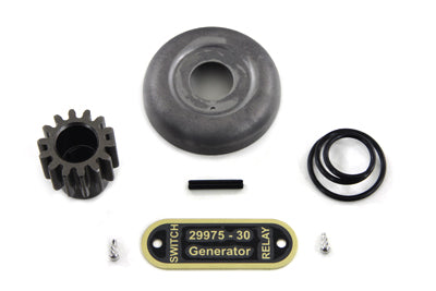 3-Brush Generator Gear and Tag Kit 1936 / 1940 EL 1941 / 1957 FL 1930 / 1934 VL 1937 / 1948 UL
