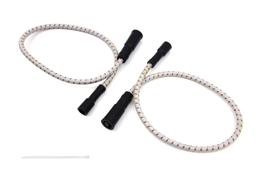 Sumax Grey with Brown Tracer 7mm Spark Plug Wire Set 1999 / 2008 FLT With EFI
