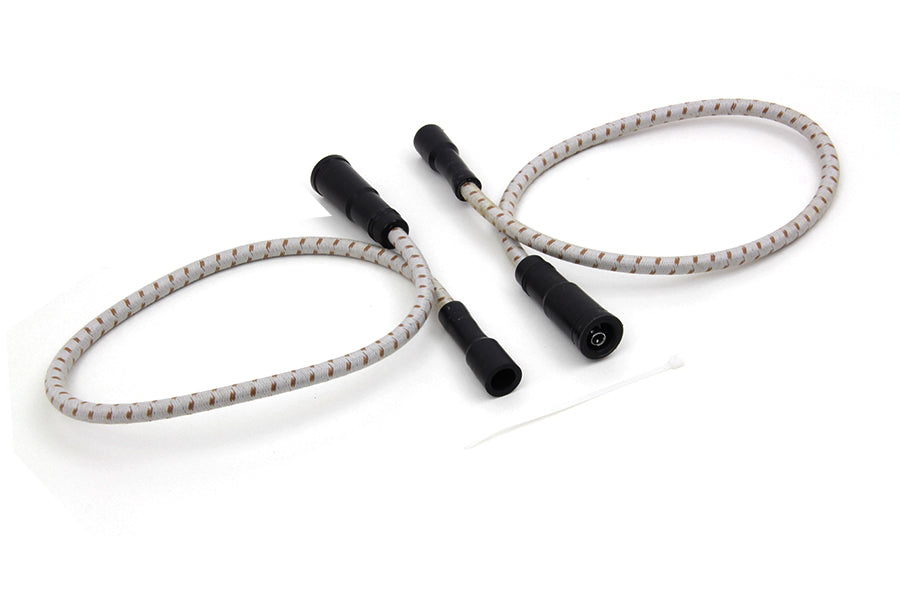 Sumax Grey with Brown Tracer 7mm Spark Plug Wire Set 1999 / 2008 FLT With EFI