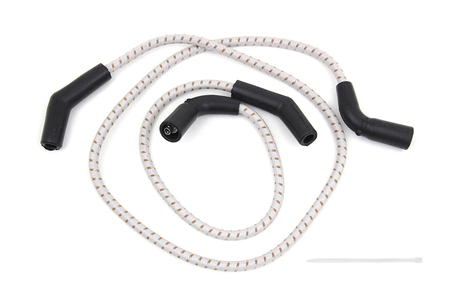 Sumax Grey with Brown Tracer 7mm Spark Plug Wire Set 2009 / 2016 FLT