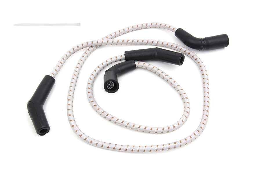 Sumax Grey with Brown Tracer 7mm Spark Plug Wire Set 2009 / 2016 FLT