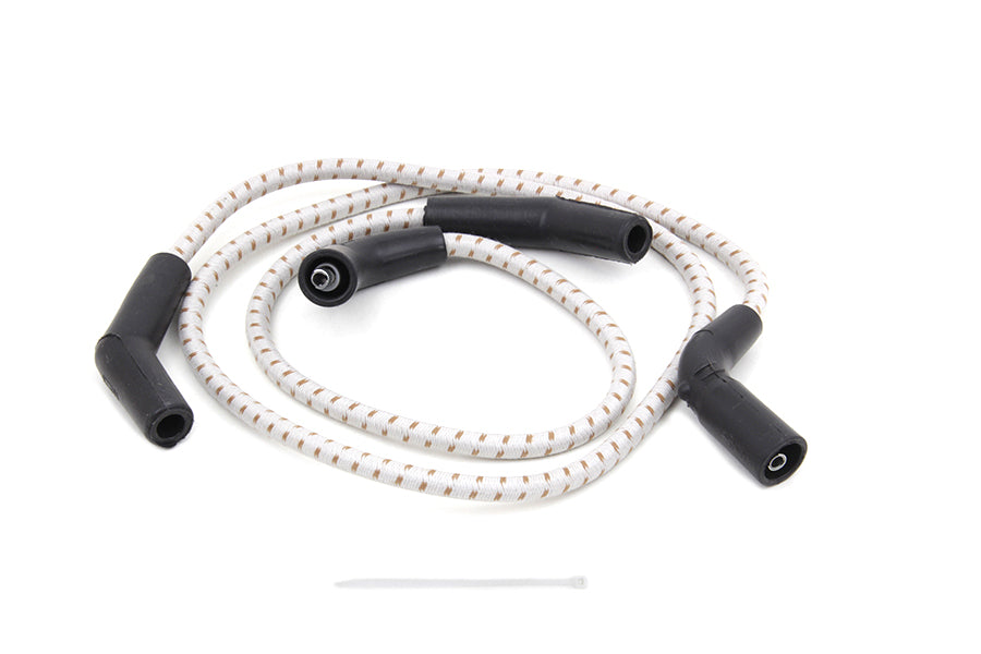 Sumax Grey with Brown Tracer 7mm Spark Plug Wire Set 2009 / 2016 FLT