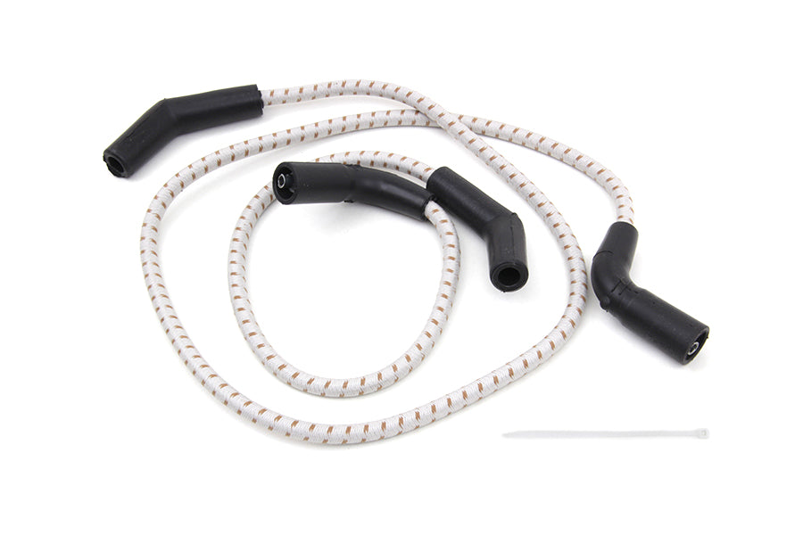 Sumax Grey with Brown Tracer 7mm Spark Plug Wire Set 2009 / 2016 FLT