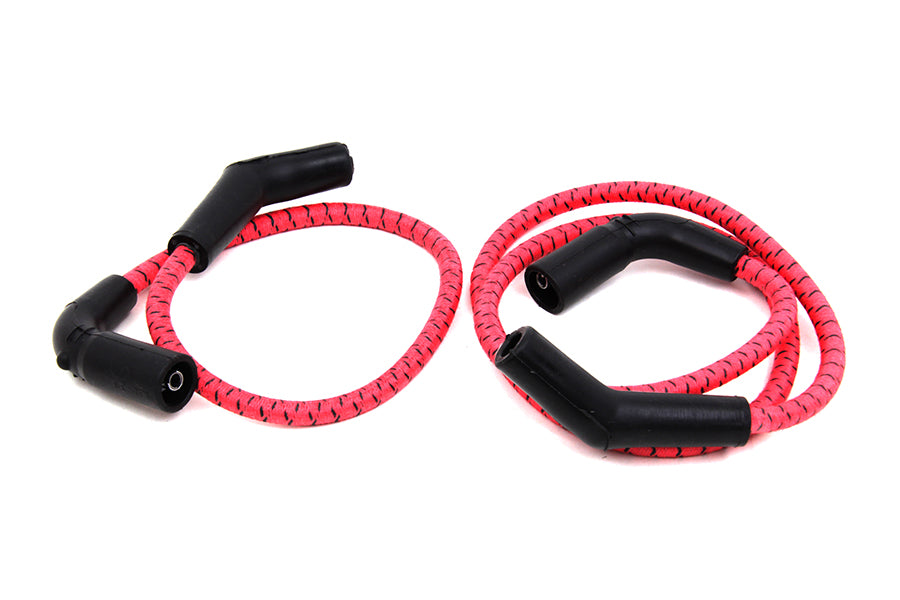 Sumax Red with Black Tracer 7mm Spark Plug Wire Set 2009 / 2016 FLT