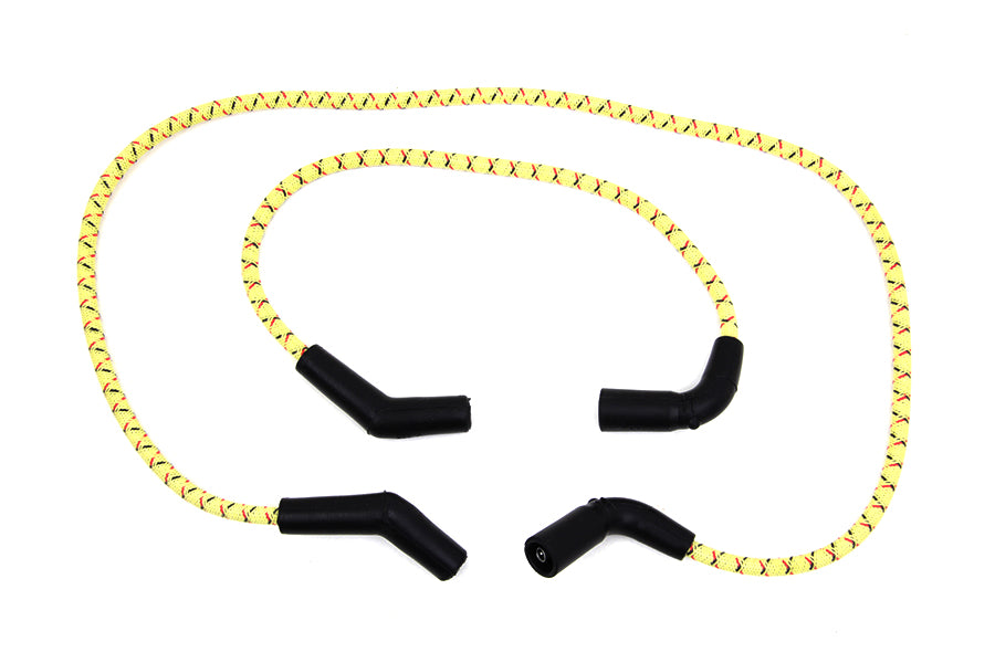 Sumax Yellow with Black & Red Tracer 7mm Spark Plug Wire Set 2009 / 2016 FLT