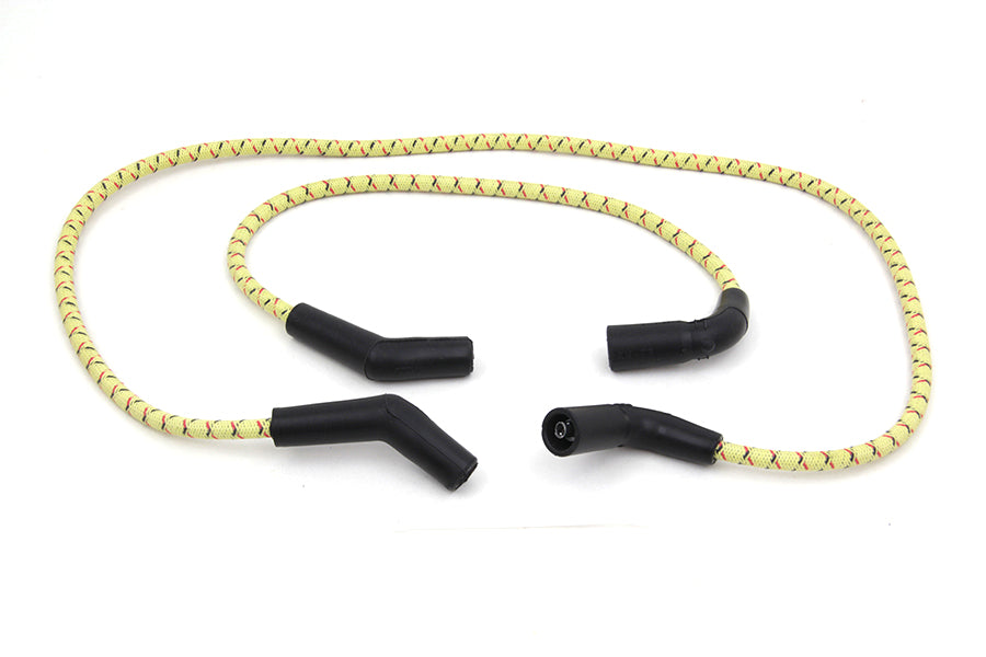Sumax Yellow with Black & Red Tracer 7mm Spark Plug Wire Set 2009 / 2016 FLT