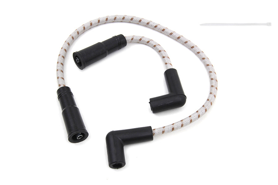 Sumax Grey with Brown Tracer 7mm Spark Plug Wire Set 1999 / 2017 FXST 1999 / 2017 FLST 1999 / 2017 FXD